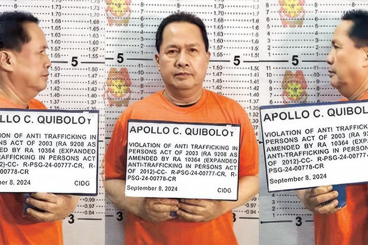 Apollo Quiboloy mugshot