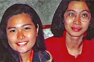 Dimly lit Cebu courtroom with Chiong Sisters