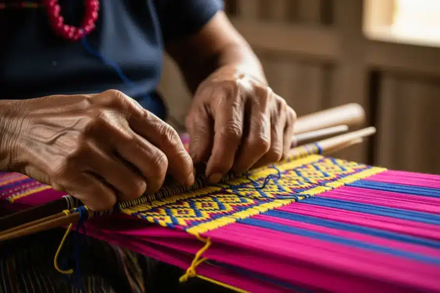 lamitan city basilan yakan culture travel guide A wide shot of the colorful Lami-Lamihan Festival street parade in Lamitan City, with performers in traditional Yakan attire.