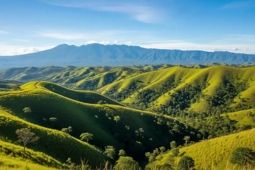 malaybalay city bukidnon travel guide A vibrant and colorful street dancing performance during the Kaamulan Festival in Malaybalay City, with participants in authentic indigenous attire.