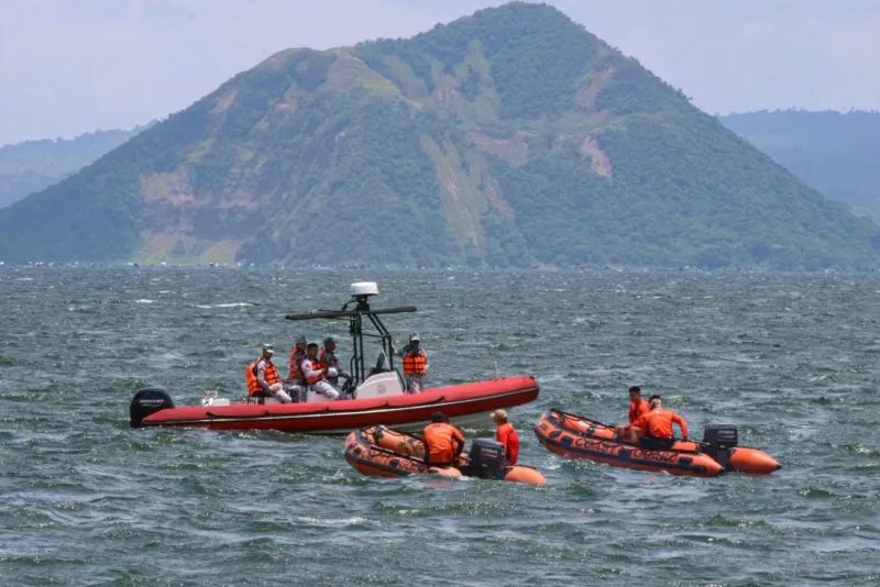 Search for the missing Sabungeros in Taal lake