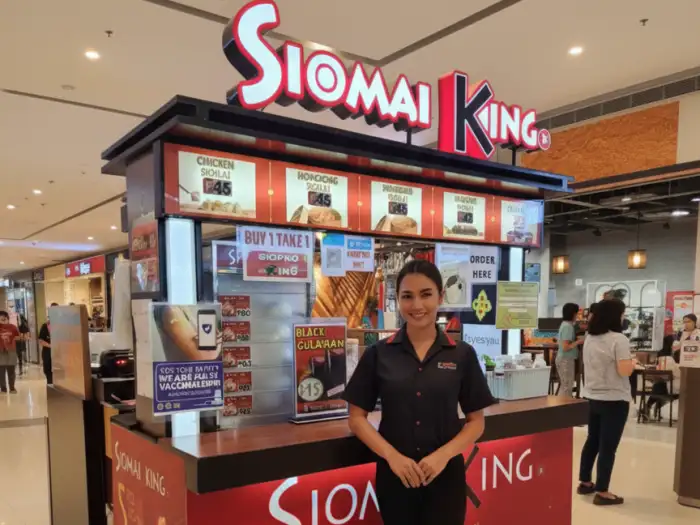 Siomai King food cart franchise in the Philippines serving affordable siomai meals