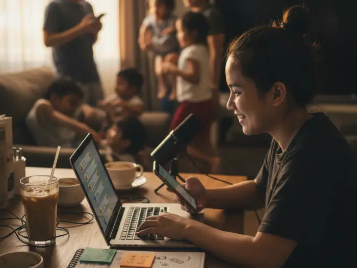 Filipino blogger turning blogging dreams into reality from home in the Philippines.