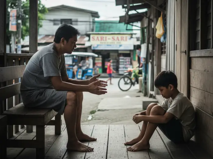 Filipino parent addressing child’s behavior when they might be the bully in PH.