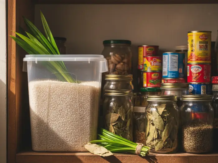 Bay leaves and pandan used as natural cockroach repellents in Pinoy pantry