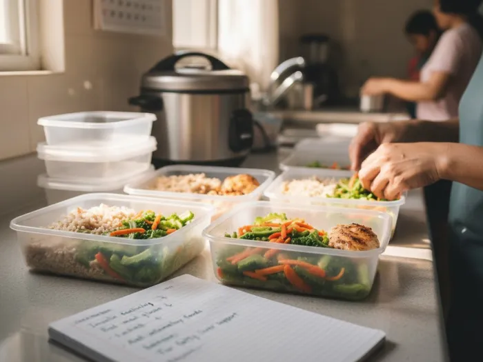 Filipino preparing meals with Ampalaya to support metabolic health and insulin sensitivity.
